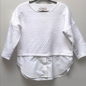 - Ann Taylor LOFT mock layered blouse.